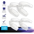 thumbnail image 3 of Moldable Teeth Night Guard for Teeth Grinding, Includes 4 Pcs, 3 of 9