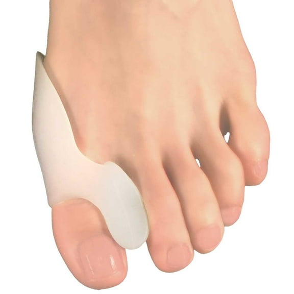 Chiroplax Bunion Gel Pads Corrector Relief Cushion Guard Toe Separator Hallux Valgus Straightener Splint Protector Shield Spacer Sleeve Cover (2 Pairs)