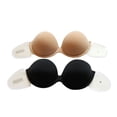 thumbnail image 2 of Sujetador invisible sin tirantes Push-Up Ropa interior anticaída Sujetador de media copa con realce de pecho Sujetador fino para vestido de novia, 2 of 2