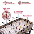 thumbnail image 3 of 48 in. Combo Game Table, Air Hockey, Foosball and Billiards, Multi Game Table by MD Sports, 3 of 10