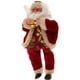 thumbnail image 5 of Franela Sentada BLESIY Muñeca Decoración para hogar Adornos rojo muñeca de franela santa, 5 of 8