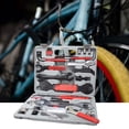 thumbnail image 3 of 44 piezas de herramientas de mantenimiento de bicicletas con estuche, llave Allen, herramienta de reparación de actualización,, 3 of 9
