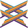 thumbnail image 2 of Gymnture Milisten 50pcs Colored Wood Dowel Rods for DIY Crafts, 2 of 11