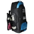 thumbnail image 4 of Shrey Original Pro Premium Duffle Wheelie Cricket Bag - Black & Blue, 4 of 10