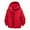 Red, variant on Waterproof Windproof Jackets Womens Full-zip Outdoors Hiking Hooded Windbreaker Coat with Pockets Plus Size (XL, White)