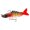 Red Black 9cm, variant on 9cm17g Fishing Lure 3D Fisheye Sharp Hook Increased Fish Rate Durable Simulation Design Colorful Jointed Realistic Multi Sections Soft Bait Fishing Lure