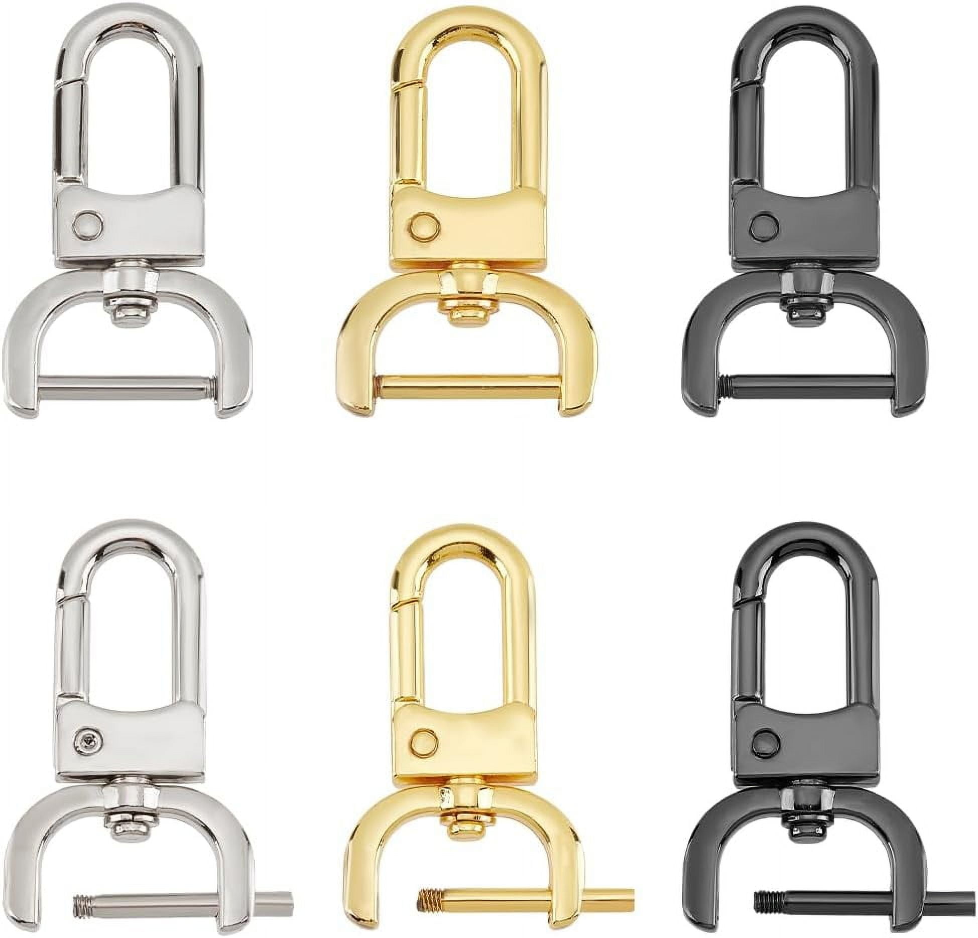 Yaegoo 20-Pack Double-Ended Bolt Snaps – 3.5 Inch Zinc Alloy Trigger Clips, 110lb Capacity, For Dog Leashes, Luggage, & Outdoor Gear