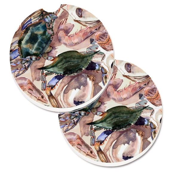 Set of 2 Cup Holder Car Coasters