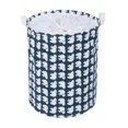 thumbnail image 4 of Caja de almacenamiento plegable de algodón para lavar la ropa, cesta para la colada (oso polar), 4 of 8