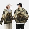 thumbnail image 2 of KLL Surreal Brain Tree Print Men's Women’s UPF 50+ Sun Protection Outdoor Hoodie Jacket Long Sleeve Fishing Hiking Performance Shirt- Large, 2 of 5
