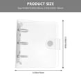 thumbnail image 2 of LEEYNEER 2 Pcs Loose-leaf Book -hole Binder Office Student, 2 of 7