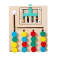 thumbnail image 1 of HILABEE Color Matching Slide Puzzle Toy Brain Teasers Game Activities Color Sorting Play 4 Color, 1 of 9