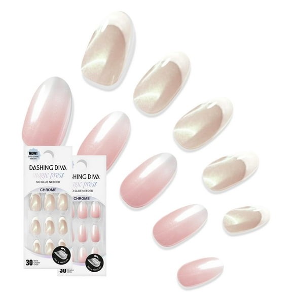 Paquete de uñas Dashing Diva Magic Press Premium Kept Simple