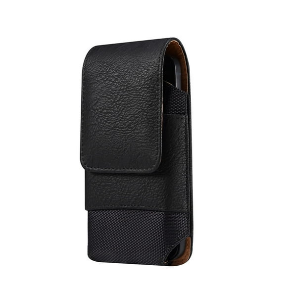 Queilt iPhone 14 Pro Max Belt Case, iPhone 13 Pro Max Belt Case Leather Phone Protection Holster Clip Case for iPhone 12 Pro Max/ 7 Plus 6s Plus/Xiaomi Poco X3 GT/Redmi Note 10