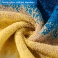 thumbnail image 3 of SEMAXE Colorful Bath Towel Set Include 2 Bath Towels, 2 Hand Towels and 4 Washcloths. (Blue), 3 of 9