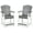 Gray/White, variant on Signature Design by Ashley Contemporary Fairen Trail Outdoor Counter Height Bar Stool (Set of 2)  Black/Driftwood
