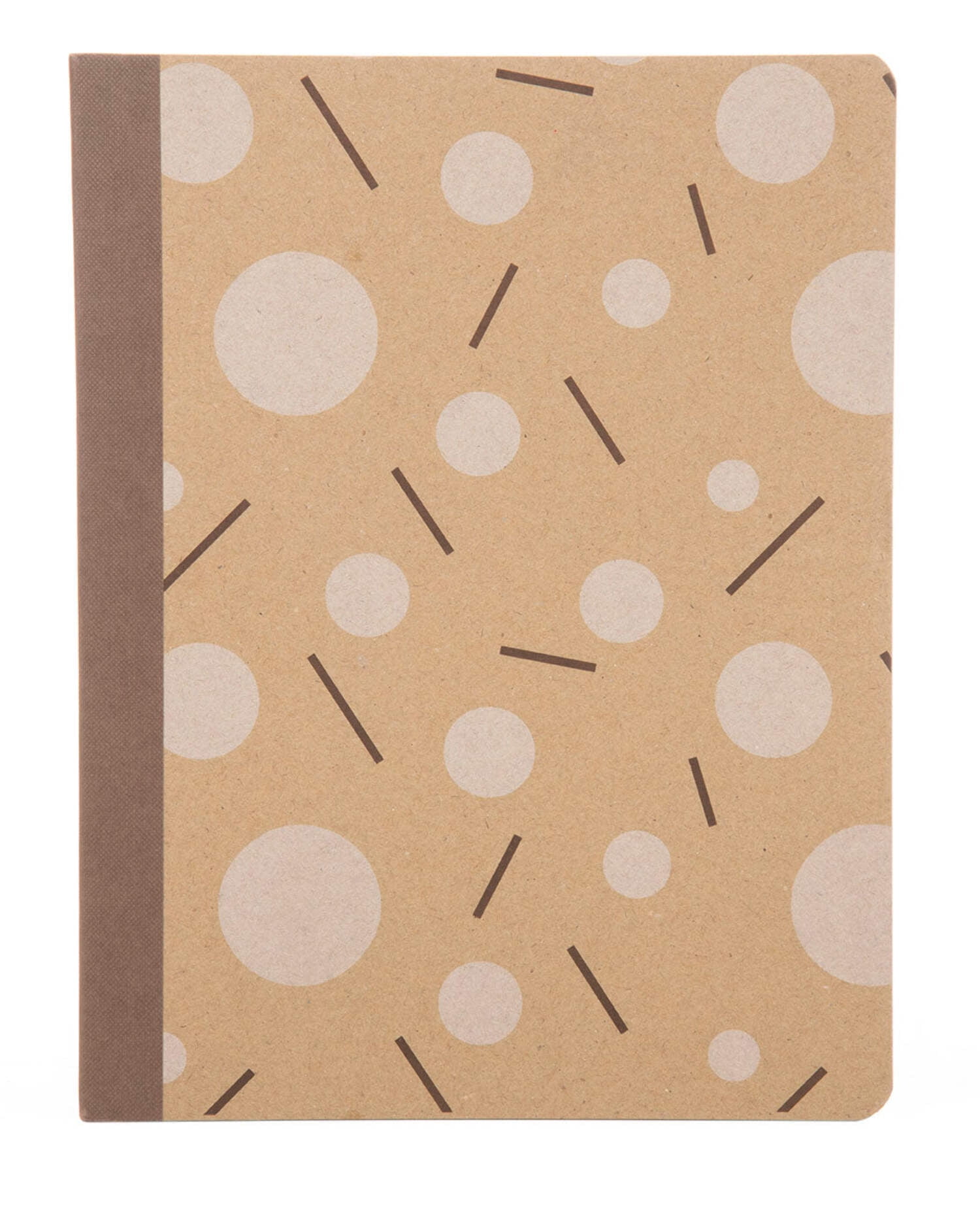 100% Recycled Kraft Composition Book (3 Pack) - Designs - 7.5in x 9.5in (07124)