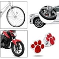 thumbnail image 4 of Valve Cap, Stylish Crystal Paw Tire Dust Cap, Auto Parts Scarlet, 4 of 7
