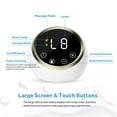thumbnail image 2 of Electric Breast Pump with 21mm & 19mm Flanges, 3 Modes 9 Levels Efficient Suction, LED Display Portable Double Pumps, 2 of 9