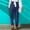 Dark Blue, variant on Jesvior Women'S Cotton Linen Elastic Waist Pants Casual Loose Fit Trousers with Pockets Summer Beach Lounge Pajama Bottoms