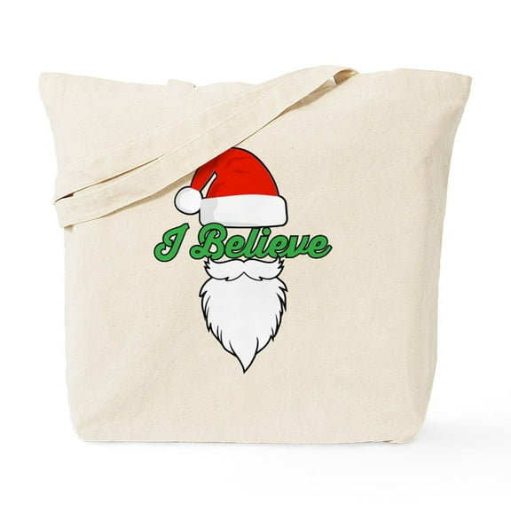 CafePress - I Believe Tote Bag - Unisex Canvas Tote Bag, Beige, 1-Piece