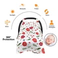 thumbnail image 3 of Cubierta para asiento de coche de bebé, dosel para asiento de coche infantil, fundas portabebés de algodón, 3 of 5