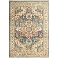 thumbnail image 1 of Dynamic Rugs JN696882530 Tapis de Transition Rectangulaire de 5 Pi 3 Po x 7 Pi 7 Po Juno 6882 - 530 Bleu Marine et Rouge, 1 of 1