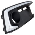 thumbnail image 3 of For Honda Civic 2019 2020 2021 Fog Light Bezel Passenger Side | Front | Black | EX/EX-L/Touring | Replacement For HO1039148 | 191275775981, 71180TBAK50, 3 of 5