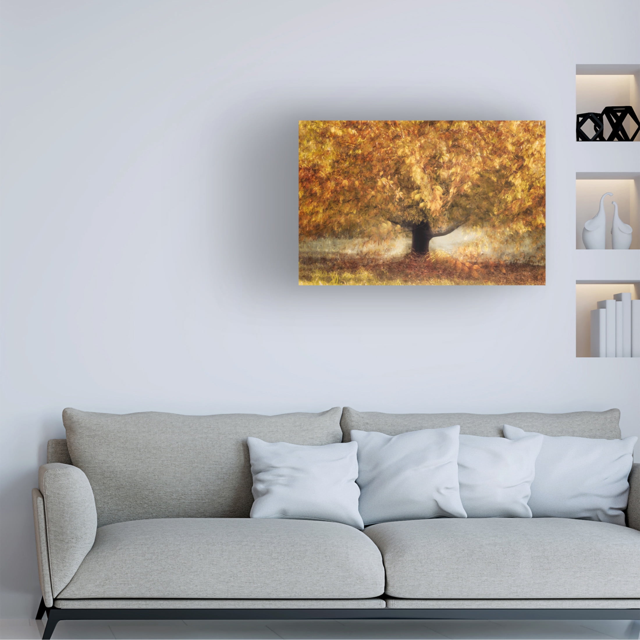 Trademark Fine Art Nel Talen Gold Colors Canvas Wall Art