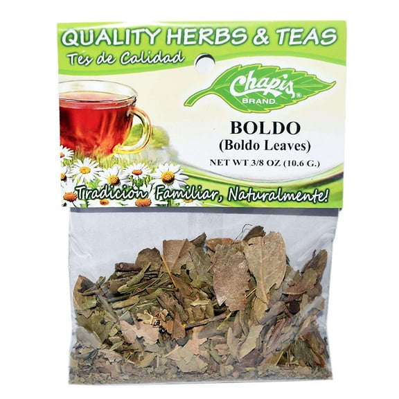 Chapis Tea/ Hierba Boldo-Dried Natural Herbs Net Wt. 3/8 oz. (10.6 g) (3 Pack)