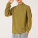 thumbnail image 4 of pstuiky camisas de manga larga para hombre, Blusas y camisas de cuello redondo de manga larga cálidas de color sólido casuales de moda para hombre Tops de hombre m, 4 of 5