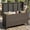 Brown, variant on YUSAZENS 125 Gallon Outdoor Storage Box with Wheels, Waterproof PE Rattan Deck Chest for Patio, Poolside & Backyard, Portable with Handles, Brown