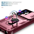 thumbnail image 6 of Procase for Samsung Galaxy A53 5G Case Built-in Slide Camera Cover,Heavy-Duty Magnetic Kickstand Rugged Case Shockproof/Dust/Drop Proof 3-Layer Durable Case for Galaxy A53 5G,Pink+Red, 6 of 7