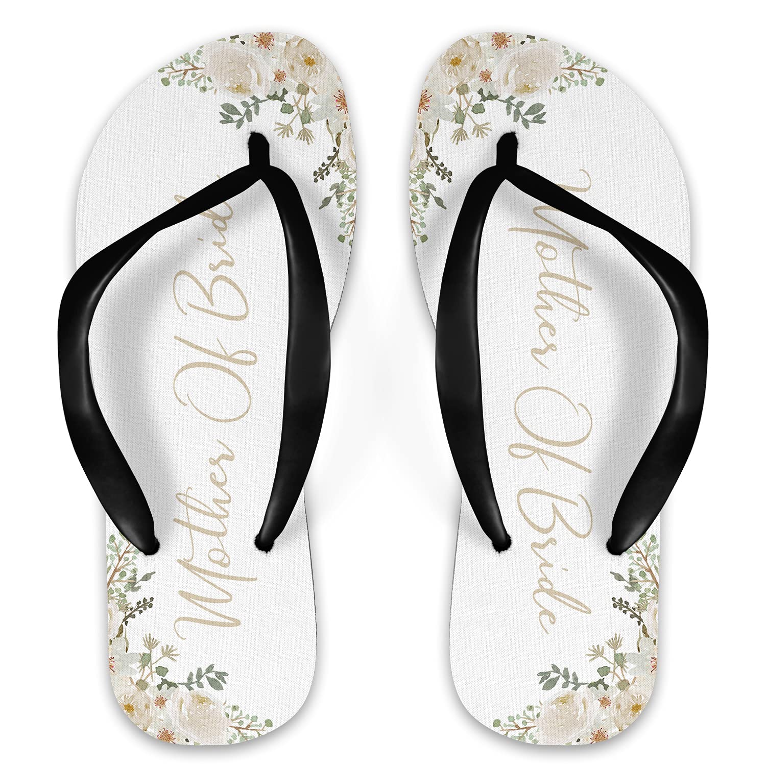 mother of the bride flip flops