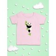 thumbnail image 3 of Panda Climbing Bamboo Tree T-Shirt Infant -Image by Shutterstock,  12 Months, 3 of 4
