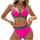 thumbnail image 2 of Traje de baño para mujer Traje de baño de color sólido para mujer + bañador y bikini de moda Traje de baño dividido Trajes de baño para mujer, 2 of 4