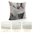 thumbnail image 4 of Nawypu Geometric Throw Pillow Covers Soft Modern Abstract Art Cushion Covers Pillow Cases For Couch Sofa Bedroom Car Retro Light Pink Grey Triangle Decorative Throw Pillowcases, 4 of 5