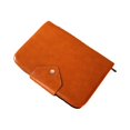 thumbnail image 4 of Bolsa para tijeras de peluquería, organizador de herramientas de salón, bolsa de almacenamiento plegable de PU, tijeras marrón, 4 of 9