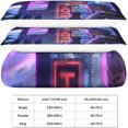 thumbnail image 5 of Cyberpunk Edgerunner Crib Set, Sports Mattress Protector, 3D Science Fiction Film Design, Microfibre, 3 Piece Set with Zip And 2 Pillowcases, ., 5 of 5