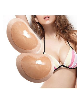 Cheers 1 Pair Women Fashion Soft Silicone Gel Bra Breast Enhancer Push Up Inserts  Pads 