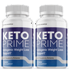 (2 Pack) Keto Prime - Supplement for Weight Loss - Energy & Focus Boosting Dietary Supplements for Weight Management & Metabolism - Advanced Fat Burn Raspberry Ketones Pills - 120 Capsules