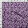 thumbnail image 4 of oneOone Viscose Jersey Purple Fabric Block Sewing Material Print Fabric By The Yard 60 Inch Wide, 4 of 7