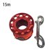 thumbnail image 4 of Carrete de buceo subacuático Toystoory 15m rojo clip de doble cabeza, 4 of 6