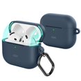 thumbnail image 1 of Funda para AirPods 4 ESR con protección total contra caídas y mosquetón, 1 of 8