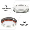 thumbnail image 3 of EXHUMKY Jar Sealing Covers Reusable Tinplate 50 Sets for Daily Use 70mm, 3 of 8