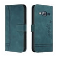 thumbnail image 1 of Funda con tapa estilo vintage para Samsung J2 Prime G530, ranura para múltiples tarjetas, protección total, estilo retro, material PU+TPU, 1 of 5