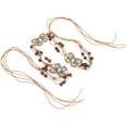 thumbnail image 3 of Cinturón bohemio con trenzas para vestido, cadena tejida, mariposa, 3 of 6