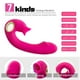 thumbnail image 5 of Juguetes sexuales para adultos Vibrador de consoladores anales de rosas - Vibradores de conejo de punto G femenino con 7 modos Estimulador de pezón de clítoris Varita masajeadora Juguetes sexuales Con, 5 of 6