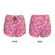 thumbnail image 3 of Balery Colorful Donuts 1 Pantalones cortos deportivos para mujer con forro y dos bolsillos, elásticos, para entrenamiento, gimnasio, yoga-Medium, 3 of 7