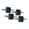thumbnail image 3 of Rubber Mounts Rubber Vibration Isolator Shocks Struts Damper Threaded Damper Anti Vibration Isolator Mount Air Compressor Pump Anti Vibration Rubber Mount Shock Damper M8 30x20, 3 of 8